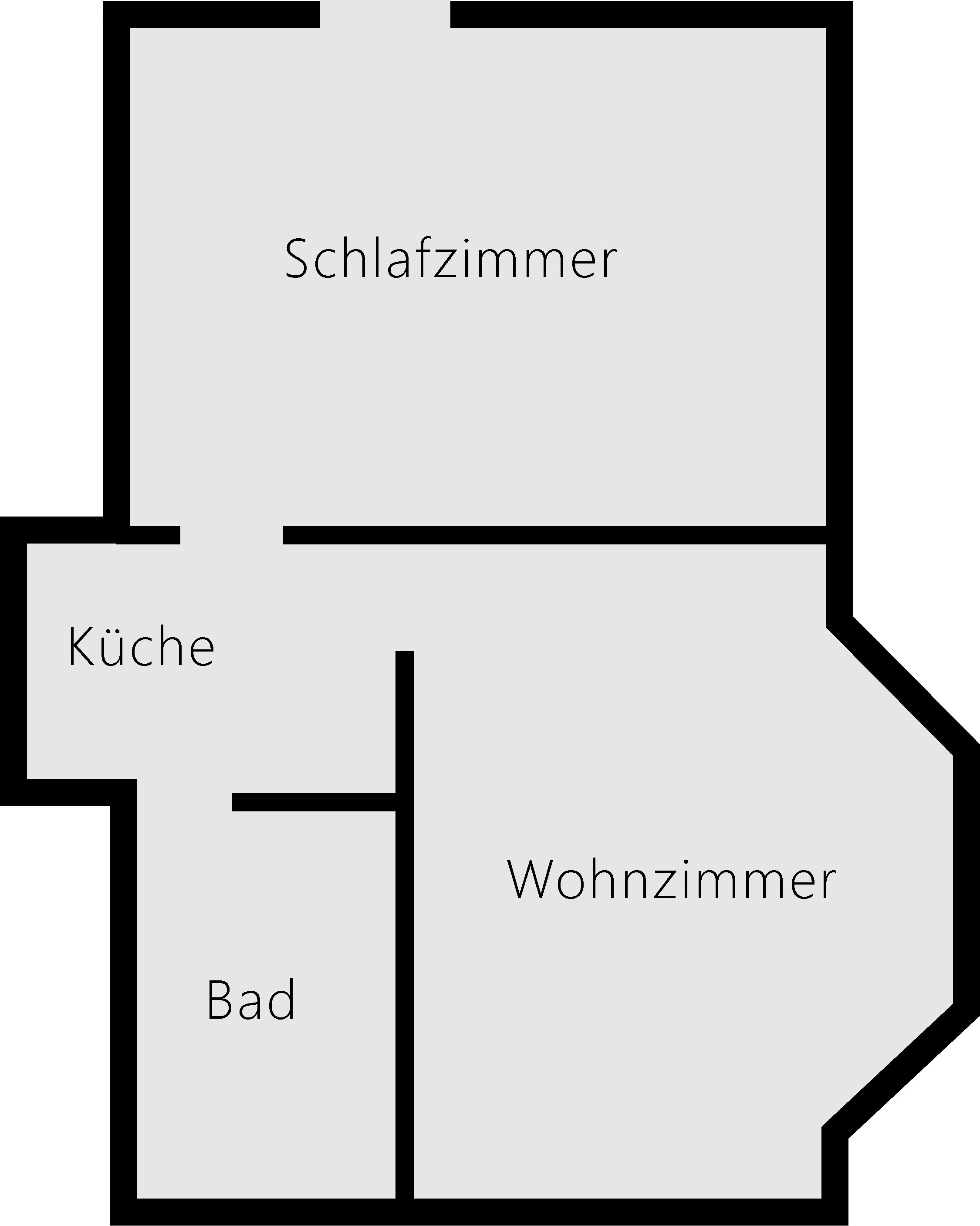 Grundriss der Ferienwohnung Soiern in Wallgau