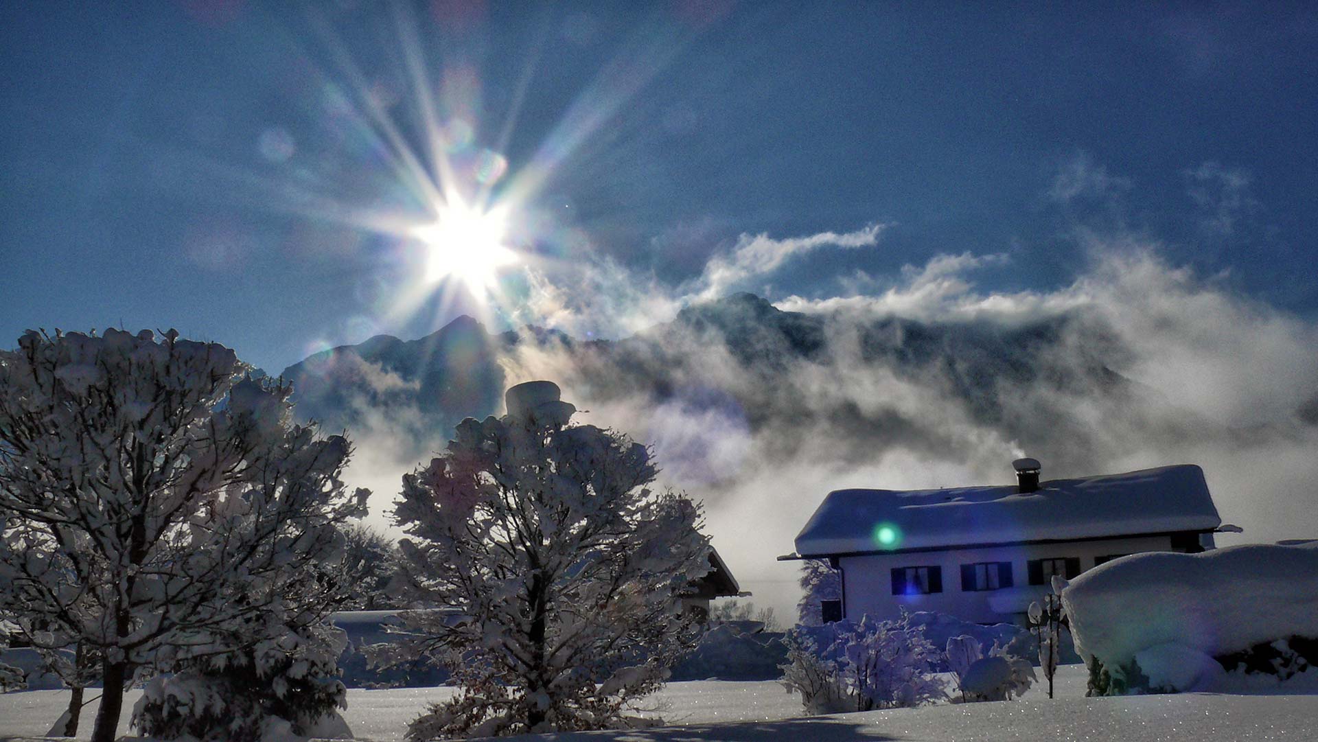 Erste Sonnenstrahlen